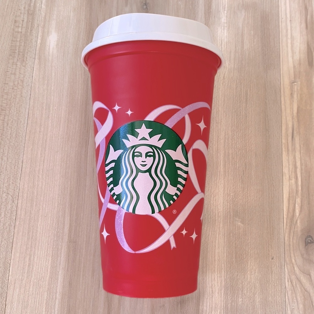 ❤️ Starbucks Limited Edition Reusable Holiday Hot Cup NWOT